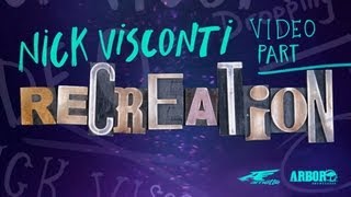 Nick Viscontis ReCreation Full Part  TransWorld SNOWboarding [upl. by Oniliuqnart]