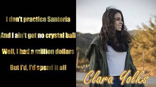 Santeria lyrics cover  Clara Yolks [upl. by Chor]