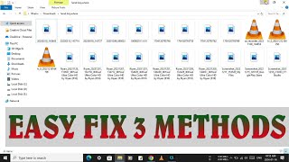 How to fix thumbnails not showing on windows 10 3 different methods [upl. by Diarmit]