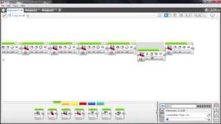 Getting Started Programming The LEGO Mindstorms EV3 Motor Blocks [upl. by Akcirahs]