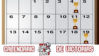 CALENDARIO DE VICTORIAS  Café Con Goles  Jueves 07092023 [upl. by Antoni889]