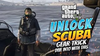 SAVE SCUBA GEAR OUTFIT GLITCH 150  GTA 5 ONLINE [upl. by Mettah1]