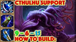 SMITE HOW TO BUILD CTHULHU  Cthulhu Support Build  How to  Guide Smite Season 7 2020 Smite [upl. by Stanwood]