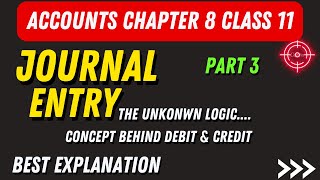 Journal Class 11 Accounts  Part 3  Journal Entries Related to Bade Debts Goods loss Opening Entry [upl. by Aelahs926]