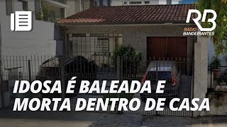 Idosa de 63 anos é baleada e morta dentro de casa em bairro nobre de SP  Bora Brasil [upl. by Eintruoc]