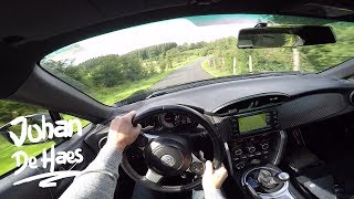 2017 Toyota GT86 200 hp POV test drive [upl. by Leay]