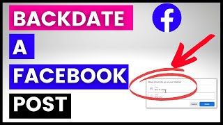 How To Backdate A Facebook Post in 2024 [upl. by Akcire]