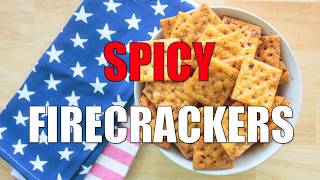 Spicy Saltines Fire Crackers Party Appetizer [upl. by Hnahk]