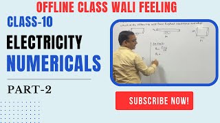 CLASS10  ELECTRICITY NUMERICALS BASED ON RESISTANCE AND RESISTIVITY [upl. by Elbas]