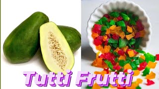 Tutti Frutti Recipe Malayalamടൂട്ടി ഫ്രൂട്ടി റെസിപ്പി മലയാളം [upl. by Klaus169]