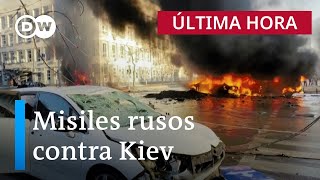 Fuertes detonaciones en Kiev [upl. by Lovato]