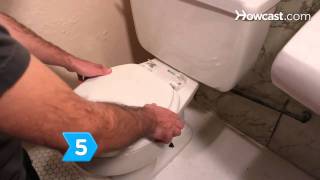 How to Replace a Toilet Seat [upl. by Mcleod]