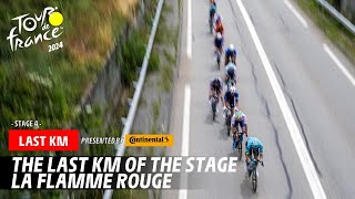 Last Km  Stage 5  Tour de France 2024 [upl. by Mehcanem]