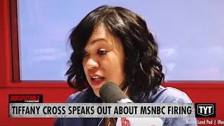 Tiffany Cross Spills Tea About Split From MSNBC Puts Network On Blast [upl. by Inerney]