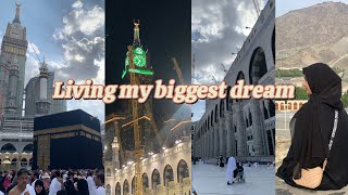 Living my biggest dream ✨🕋 First umrah vlog Trying Al baik My dream [upl. by Nyla]