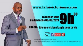 Aie une vision daigle pour ta vie avec le pasteur Jean Claude KPONSOU [upl. by Llehsam]