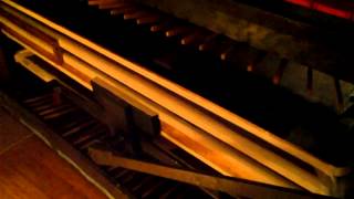 Vocalion organ pumping bellows [upl. by Aiva]