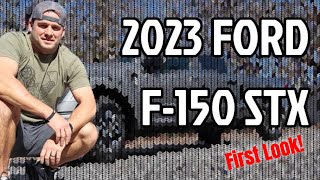 See the First Look of the 2023 Ford F150 STX [upl. by Enilesoj555]