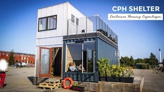 CPH Shelter Shipping Container Student Housing  Copenhagen [upl. by Inavoig135]