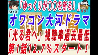 〔ゆっくり解説〕8分でゆっくりが「NHK大河ドラマ「光る君へ」視聴率過去最低の12．7％」を斬る！ーNHKは紅白も大河ドラマもオワコン！ [upl. by Aniras]