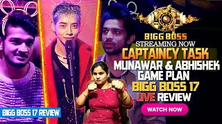 Bigg Boss 17 Full Episode 75 Review  Captaincy Task Live  Bigg Boss 17 Today Full Episode Debate [upl. by Nerissa]