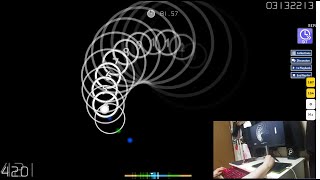 osu 401BPM burst map LIVEPLAY [upl. by Bianchi]