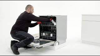 How to install your Electrolux 60 cm Sliding Door Dishwasher [upl. by Colpin446]