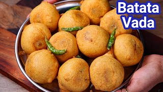 Batata Vada Original Recipe  बटाटा वडा रेसिपी  Aloo Bonda  Street Style Vada Pav  Chef Ashok [upl. by Enilrad433]