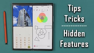 Samsung Galaxy Z Fold 6  TIPS TRICKS amp HIDDEN FEATURES [upl. by Llatsyrk957]