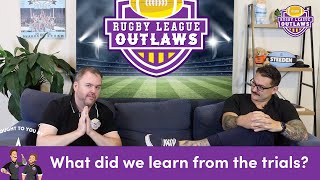 New rules on show in the Trials  Rugby League Outlaws  NRL 2024 [upl. by Noseyt]