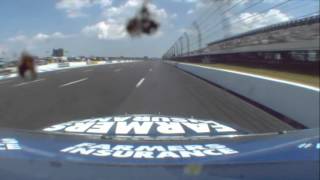 Kasey Kahne onboard Pocono June 2012 pt1 [upl. by Daria]