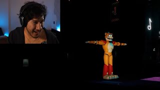 Markiplier encountering glitchesbugs in Fnaf Security Breach Compilation Parts 17 [upl. by Dickie102]