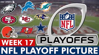 NFL Playoff Picture NFC amp AFC Clinching Scenarios Wild Card Standings Entering Week 17 Of 2023 [upl. by Narmak]