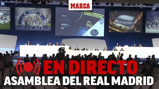 Asambleas General Ordinaria y Extraordinaria de Socios Representantes del Real Madrid EN DIRECTO [upl. by Goraud]