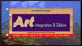 SCIENCE हिंदी और अंग्रेजी मध्यम l SIKKIM PROJECT l ART INTEGRATION PROJECT l IXX CLASS [upl. by Harrow279]