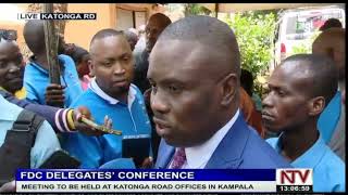 FDC DELEGATES’ CONFERENCE Meeting to be held at katonga road offices in Kampala [upl. by Adnoloy]