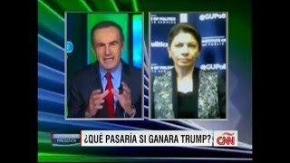 CNN en Español Oppenheimer Presenta Interviews President Chinchilla 21416 [upl. by Bonns]