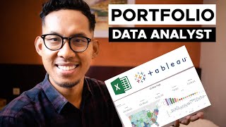 Membuat Portfolio Data Analyst dengan Excel dan Tableau [upl. by Friedly879]