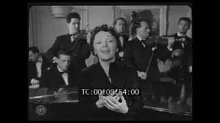 edith piafla vie en rose en anglais 1954 live hd [upl. by Kyla695]