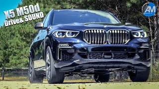 2019 BMW X5 M50d  DRIVE amp SOUND [upl. by Hillari]