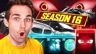 THE NEW ROCKET PASS FOR SEASON 16 IS INSANE Rocket League Season 16 Item Showcase [upl. by Sylvie286]