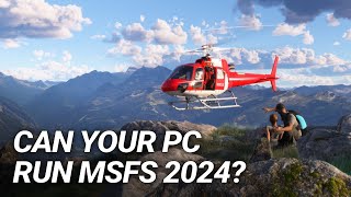 Microsoft Flight Simulator 2024  Is Your PC Ready [upl. by Kcin]