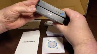 X6 BT USB Bluetooth Magnetic VIP Card Reader Writer USB 3 Tracks Swipe Encoder Review saves me time [upl. by Avruch375]