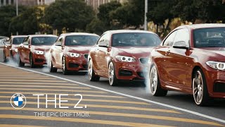 The Epic Driftmob feat BMW M235i [upl. by Revorg]