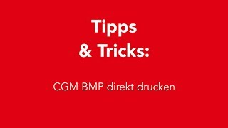 CGM ALBIS Tipps amp Tricks CGM BMP direkt drucken [upl. by Frechette442]