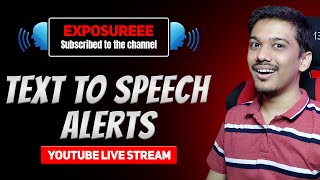 Subscriber  Superchat Alerts Text to Speech On Live Stream Mobile amp PC [upl. by Ahsiket322]