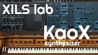 KaoX Synthesizer by XILS lab No Talking [upl. by Kinny78]