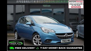 2016 66 VAUXHALL CORSA 14 ENERGY AC ECOFLEX 5D 74 BHPYN66 WWU [upl. by Tol]