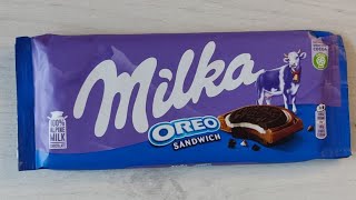 ASMR 💗 Opening milka oreo💗 [upl. by Gizela]