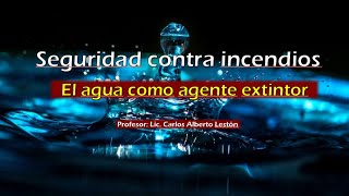 Cómo usar el agua como agente extintor [upl. by Maghutte]